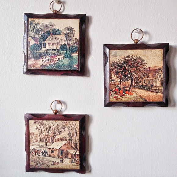 Other - Vintage wall art pictures for your home decor.